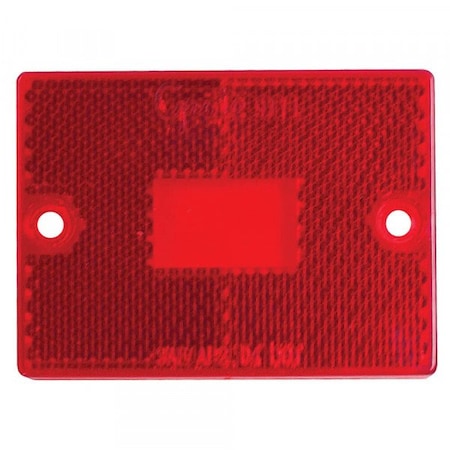 GROTE Lens- Red- S/Mkr- For Under 80Tail Lamp, 91112 91112